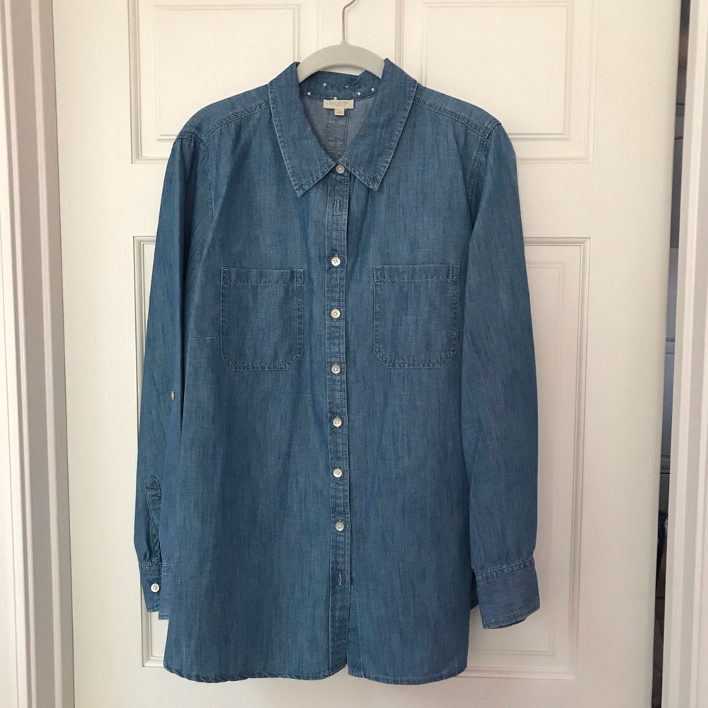 Talbots Chambray long sleeve